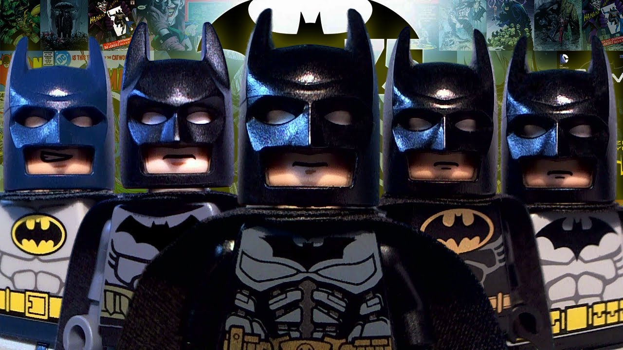 Batman 75th Anniversary in Lego Tribute
