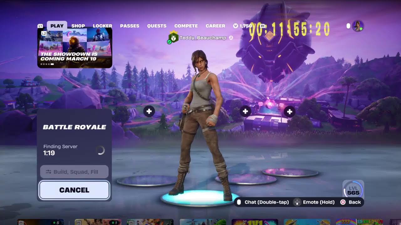 FORTNITE Count Down to NEW Season 15 hours away