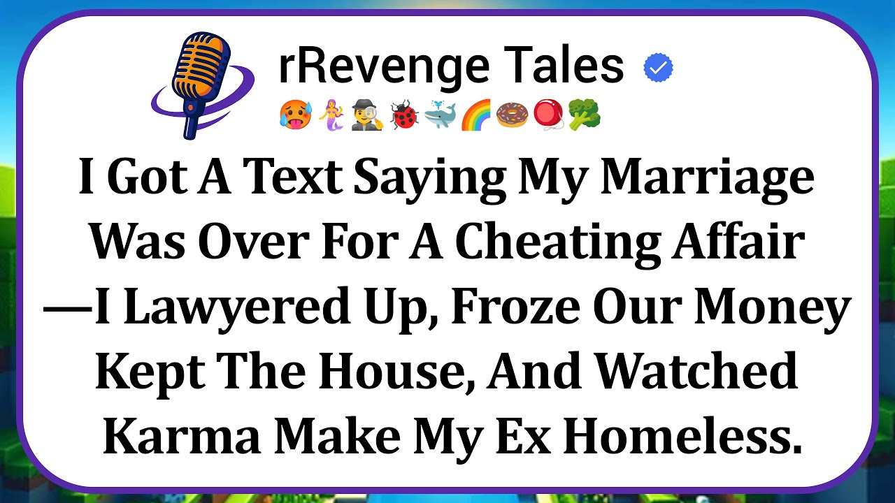 I Got A Text Saying My Marriage Was Over For A Cheating Affair —I Lawyered Up, Froze Our Money, Kept