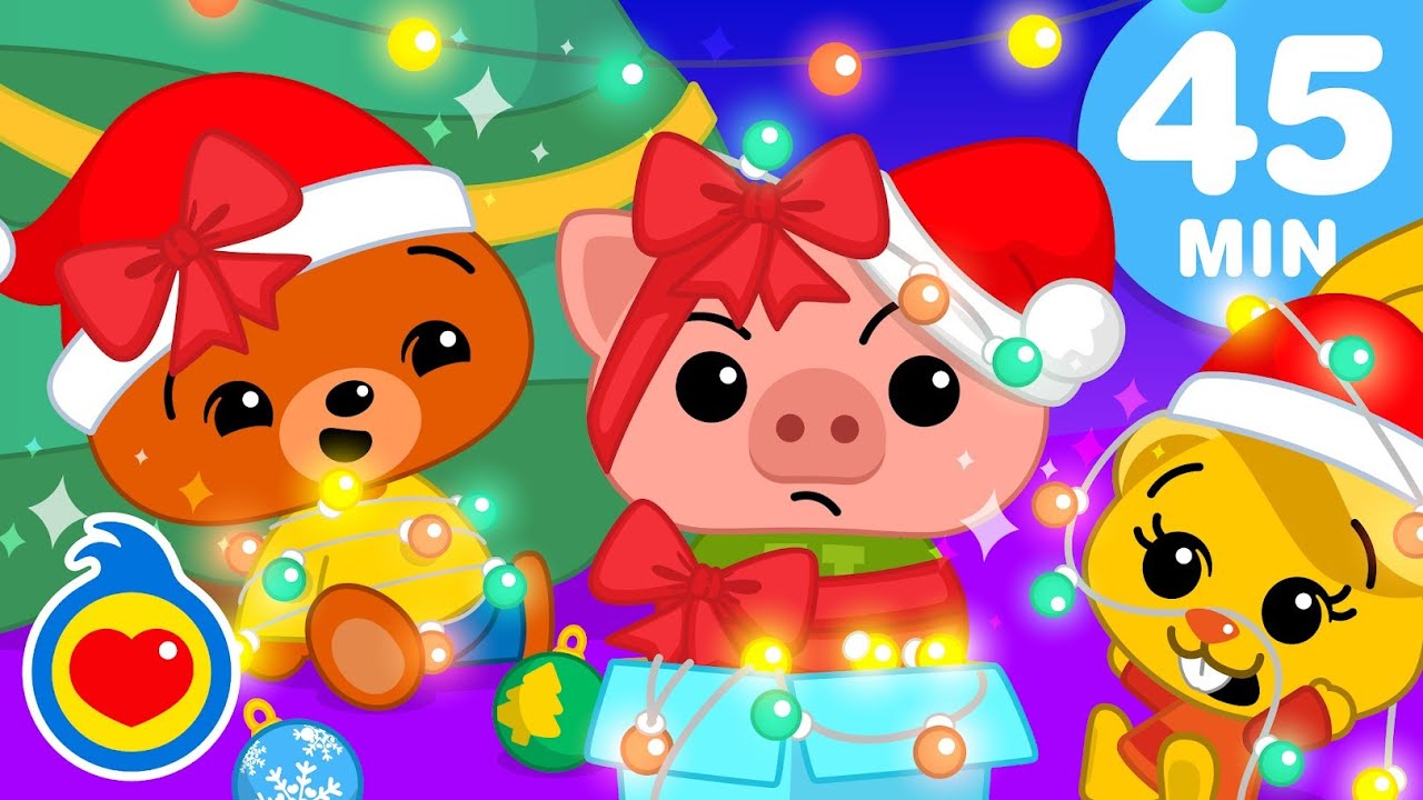 🎄Jingle Bells, Rudolph The Red Nose Reindeer🎄 + Best Christmas Songs ✨ Plim Plim - The Kindness Hero