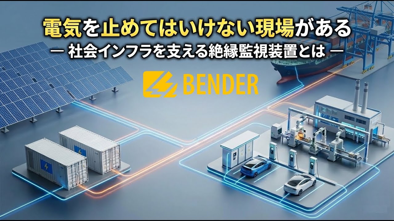 【適用例紹介】電気を止めてはいけない現場がある！社会インフラを支える絶縁監視装置とは？