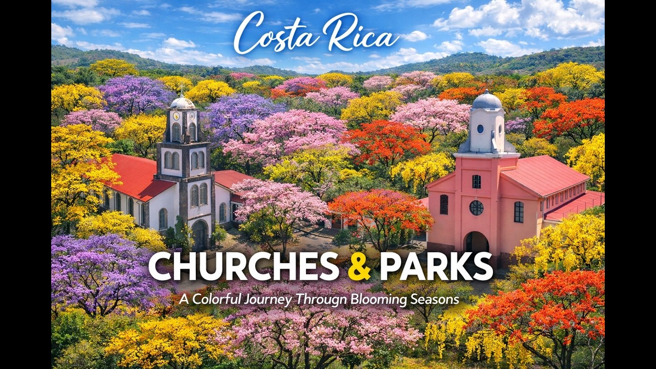 🇨🇷 🌳🌸Summer Living Colors | Blooming Season | Corteza Amarilla, Jacaranda, Roble Sabana & More
