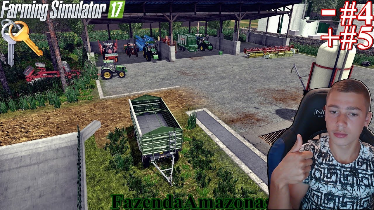 -Farming 17🚜🚜FazendaAmazonas 🚜 #5 🚜-Veletek+Csabival+Zolival