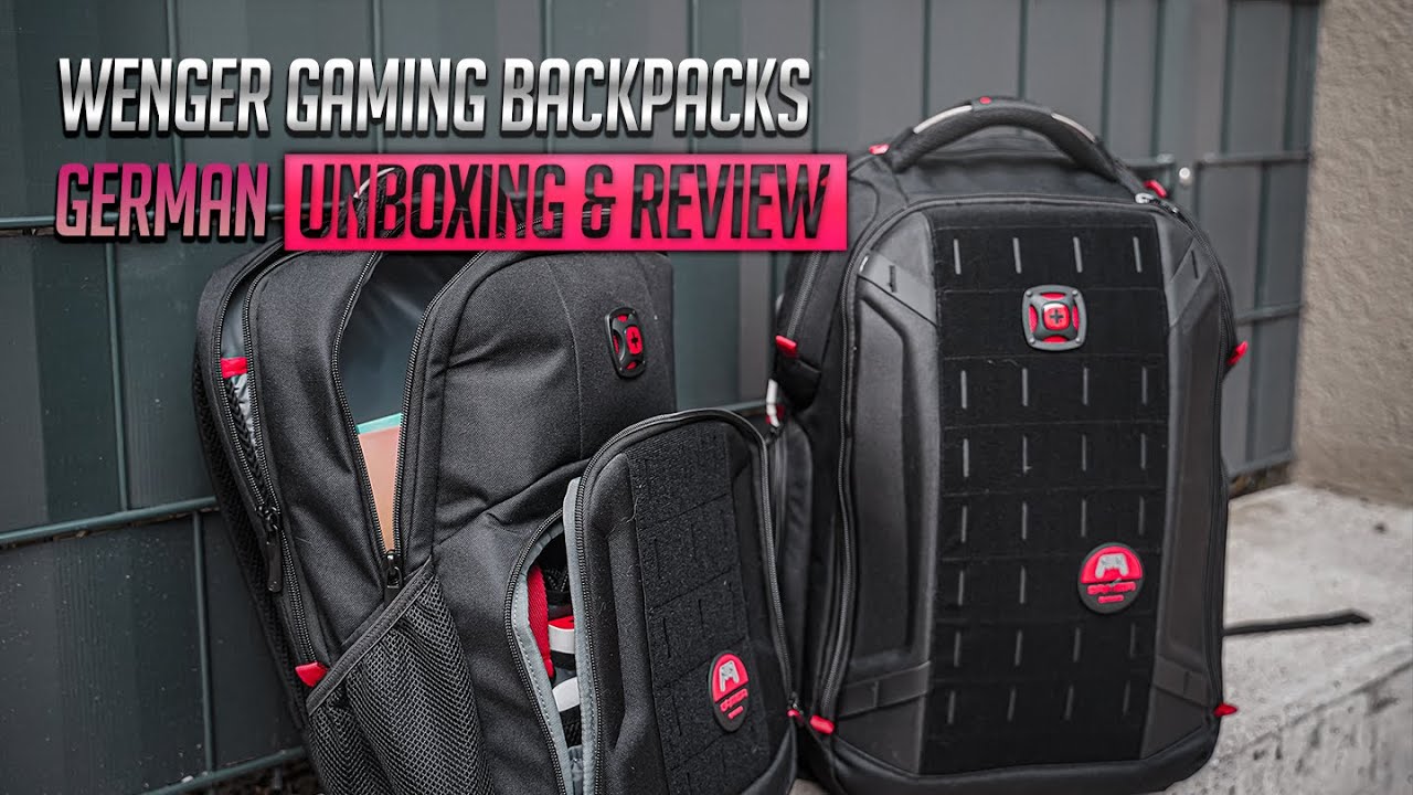 Wenger Player One & Player Mode | Unboxing & Review | Travel Gear für Gamer | Deutsch
