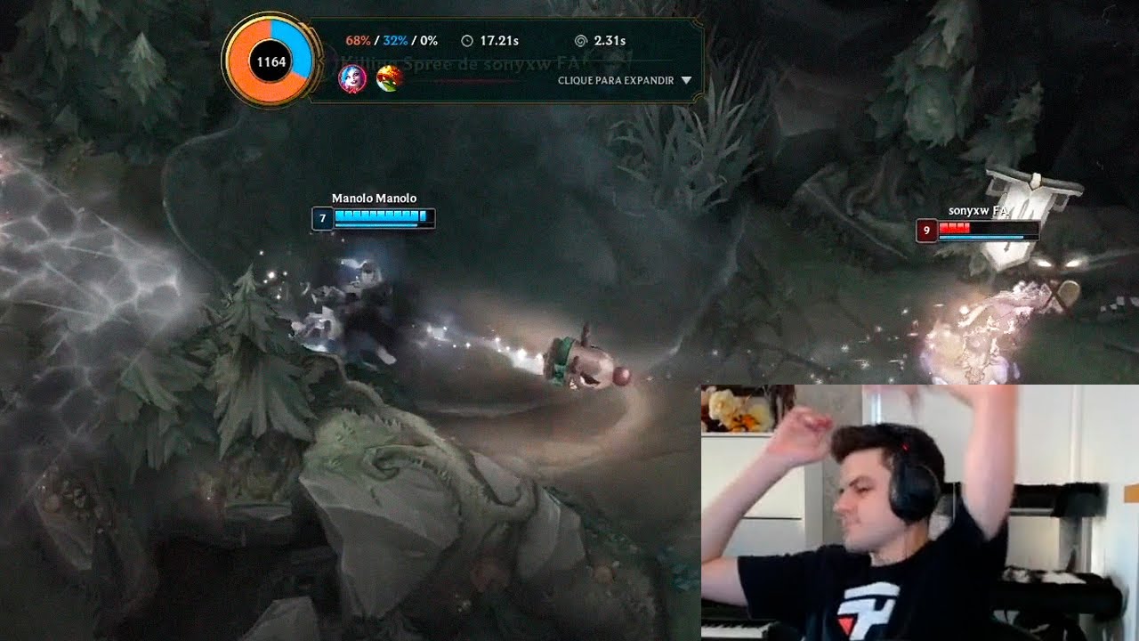 eu NUNCA vi o kami t&atilde;o TILTADO 😳