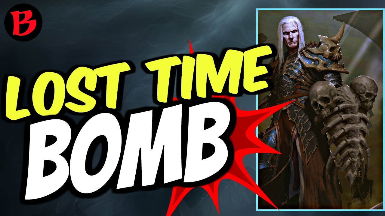 Necromancer Lost Time Bomb Inarius Speed Build Season 11 Patch 2.6 Diablo 3