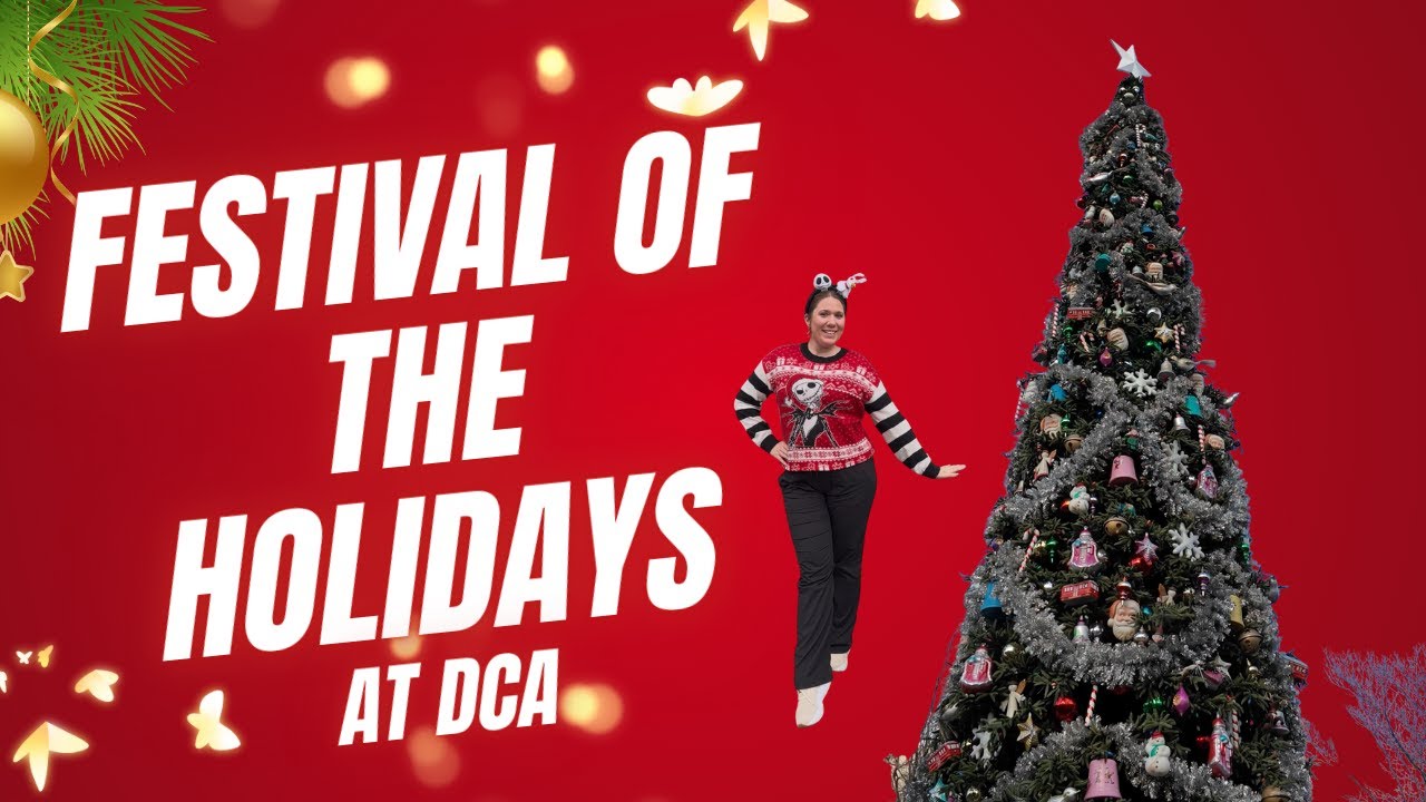 Festival of the Holidays at DCA 2025 - Is the Sip and Savor Pass worth it? (YES, it is!)