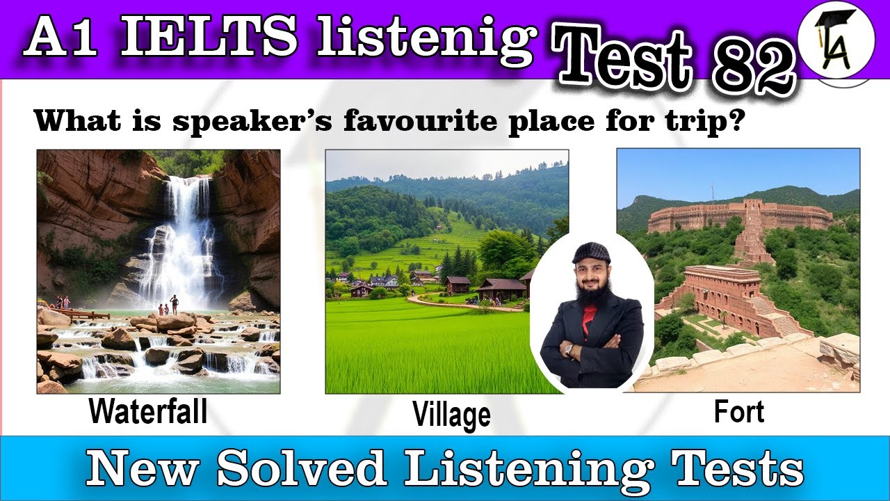 A1 IELTS Life Skills Listening 82 with Answers : New Listening test : IELTS UKVI