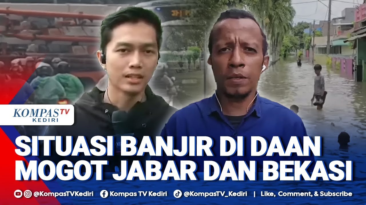 Situasi Terkini Banjir di Daan Mogot Jakarta Barat dan Bekasi