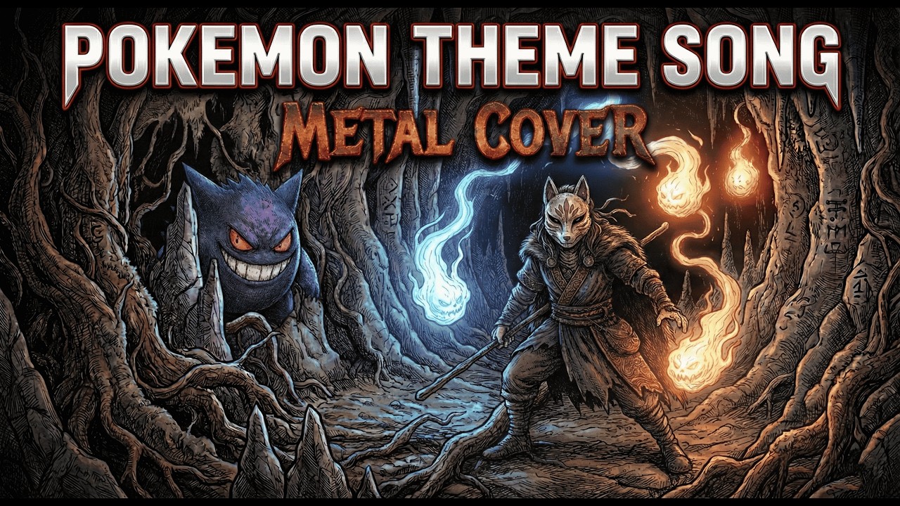 Pokémon Theme Song | Dark Djent & Progressive Metal Cover