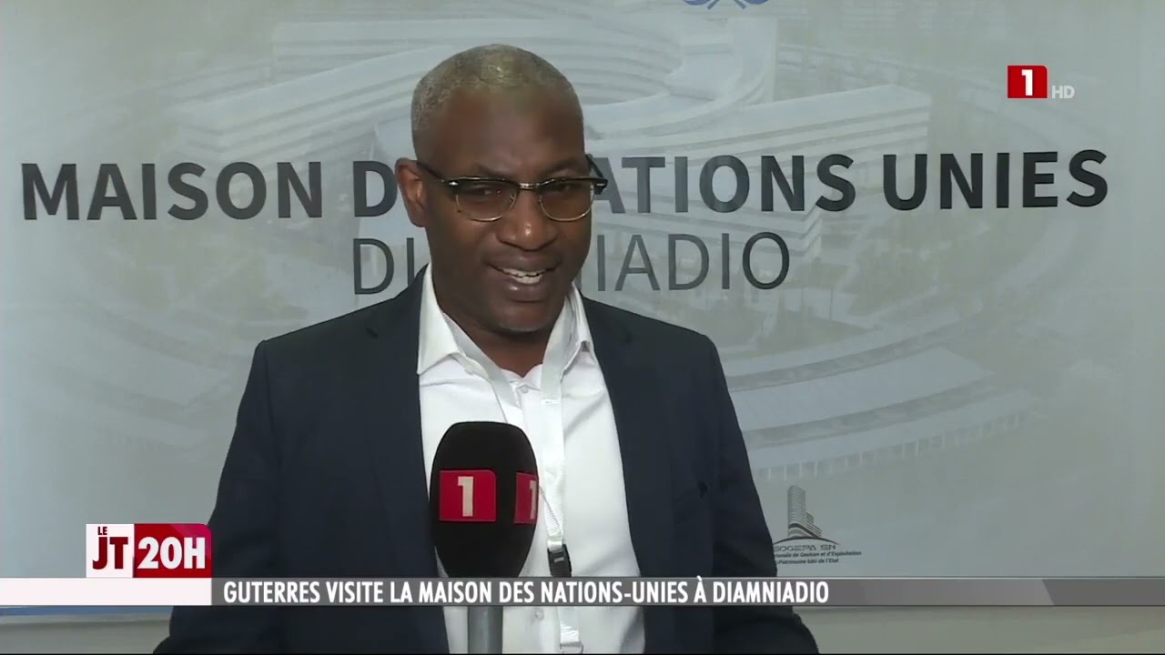 Visite du Secrétaire général des Nations Unies - Extrait JT 20h RTS1 01/05/2022