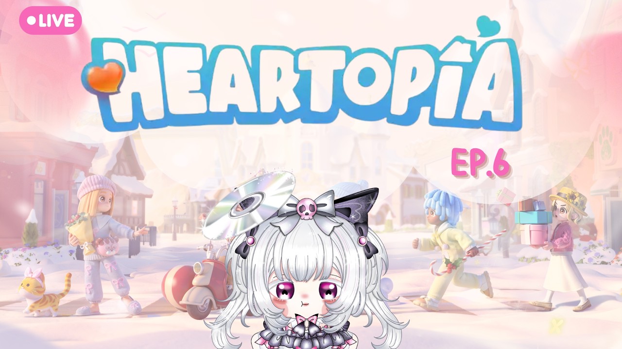 【🔴 Heartopia 】EP.6  Winter Frost Season  ปลาคริสตัลทั้งหลาย วี่ขอนะ!