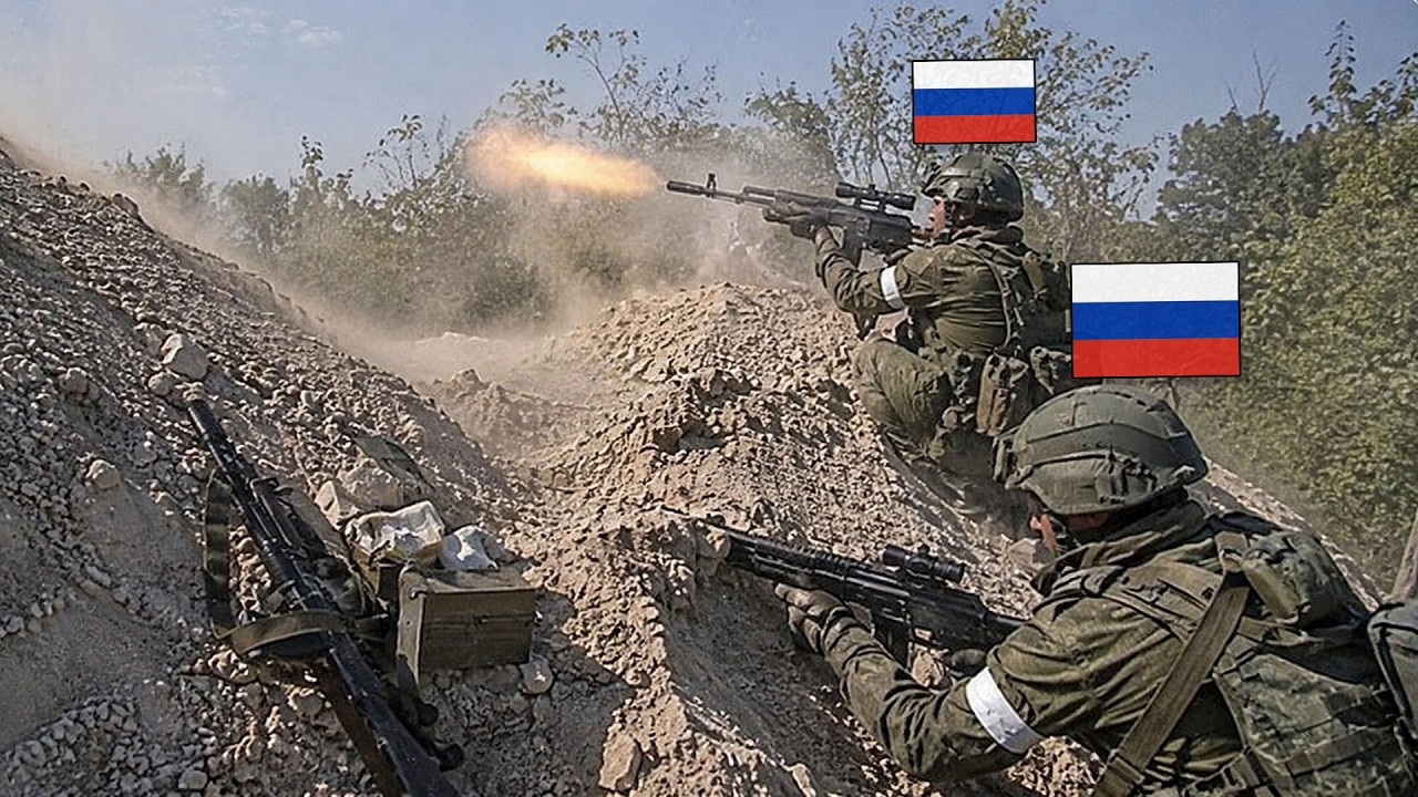 Российский спецназ устроил засаду на элитные подразделения ВСУ сквозь розовую дымку