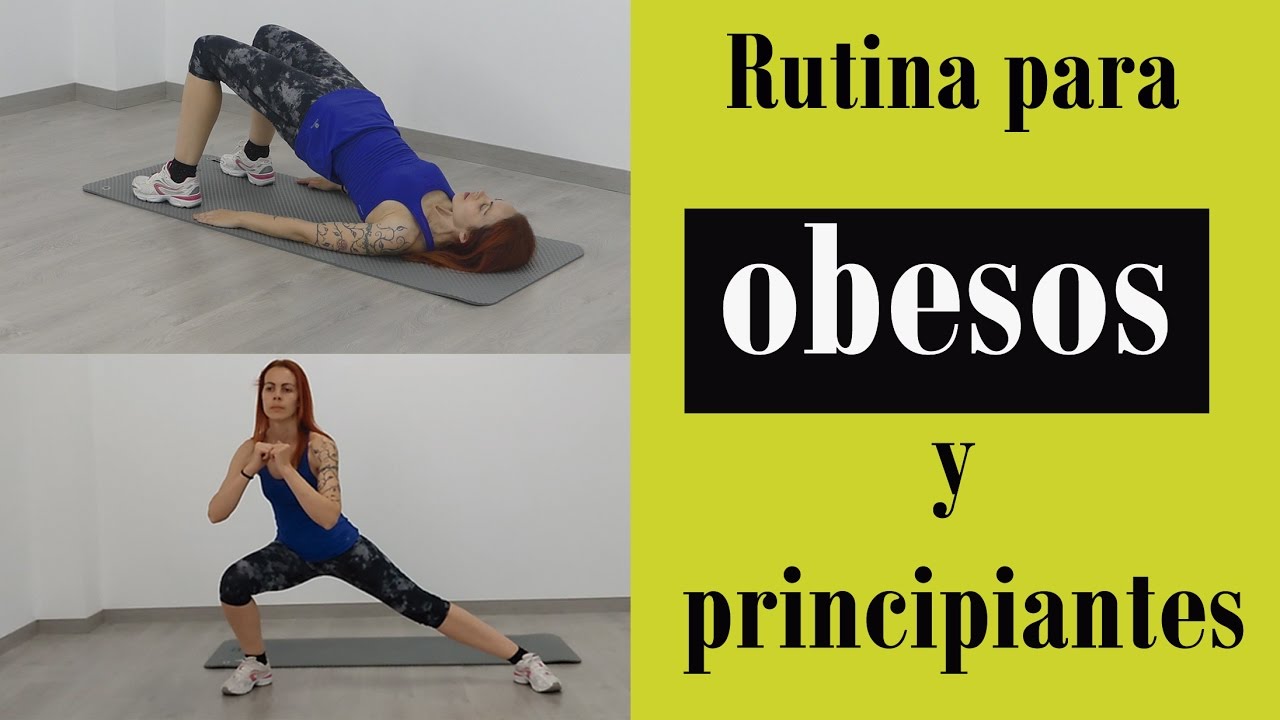 Ejercicios para obesos y sedentarios en casa para perder peso y ganar salud