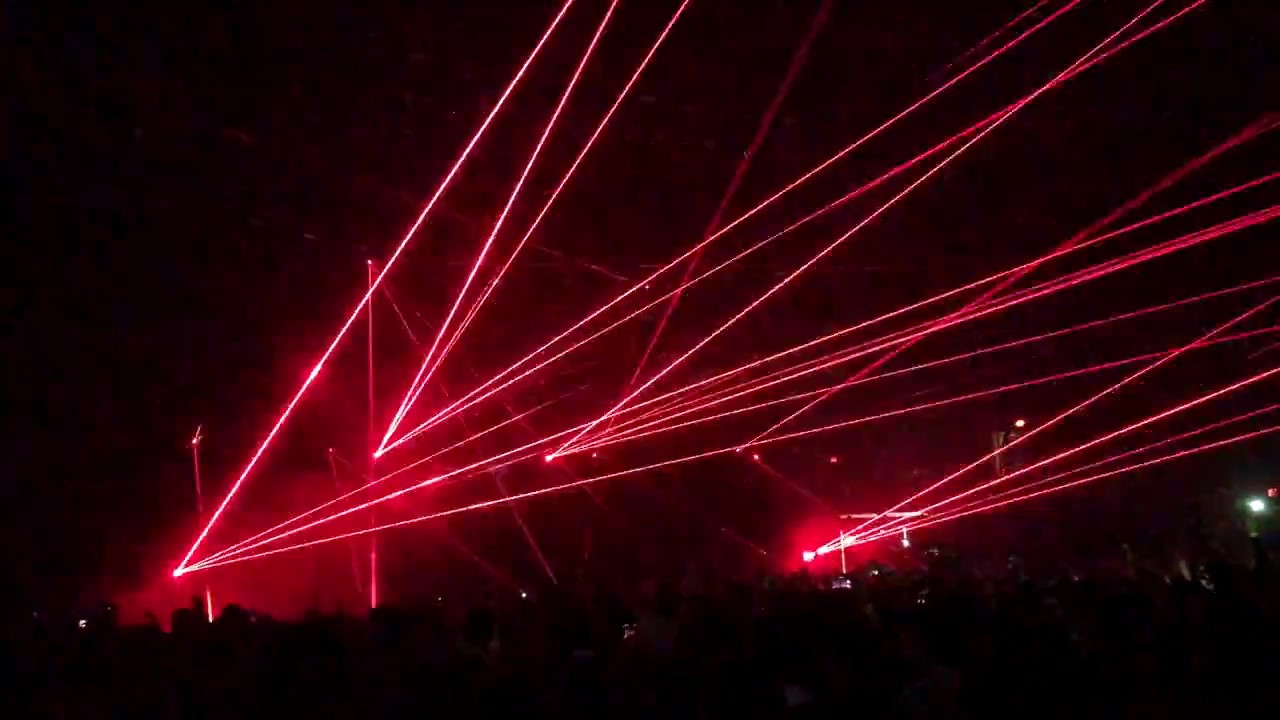 ZEDD | Echo Tour Vancouver - Laser Show(Best Quality)