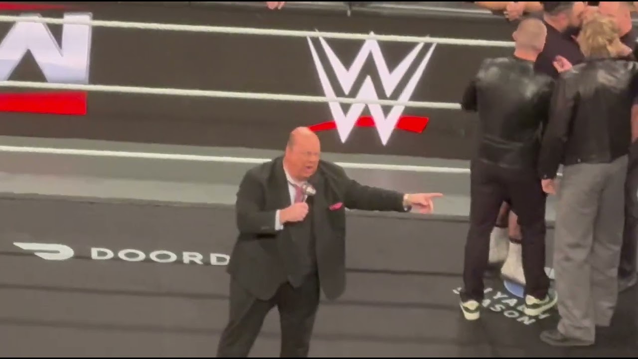 Paul Heyman Calls Out Adam Pearce - WWE Raw 2/2/2026