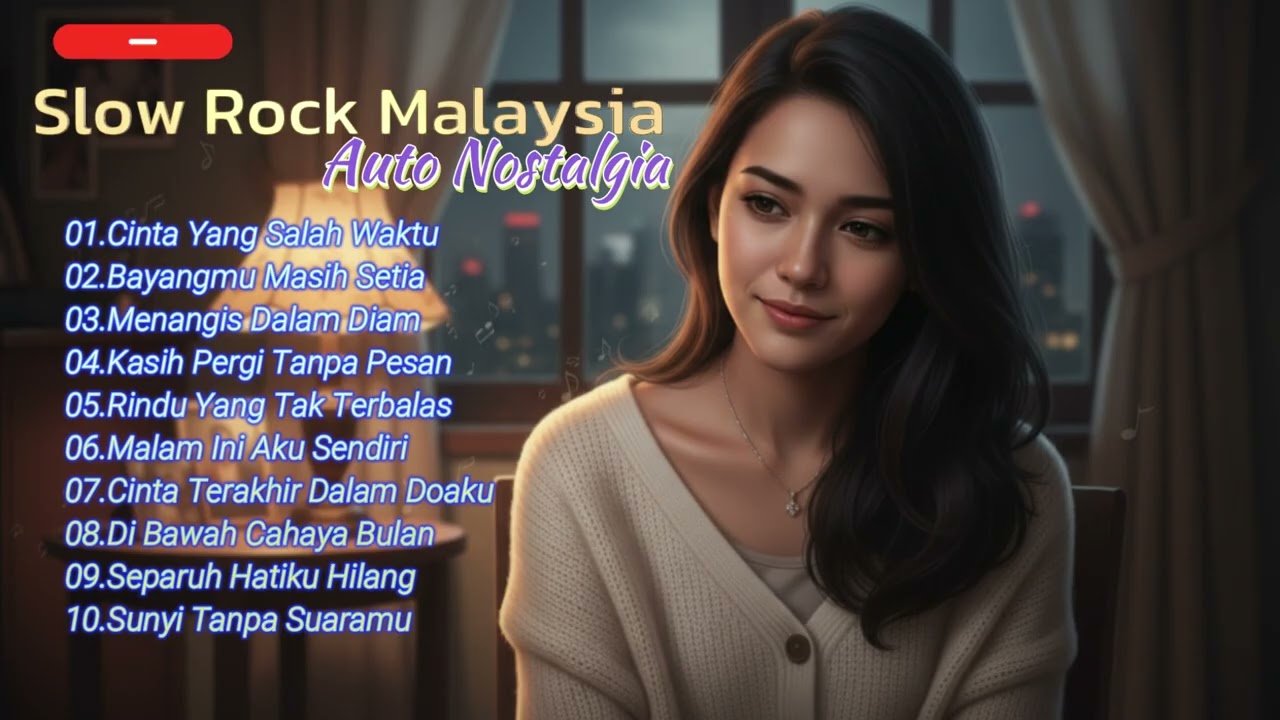 🌧️ Slow Rock Malaysia Lagu Kenangan Cinta Lama  Nostalgia