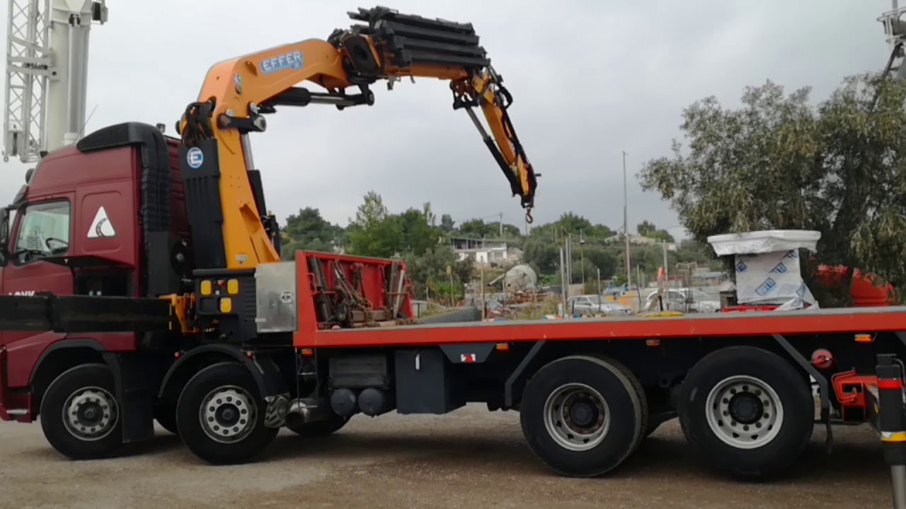 How to Check the elevator of Mobile Cranes Truck  effer 585/6s