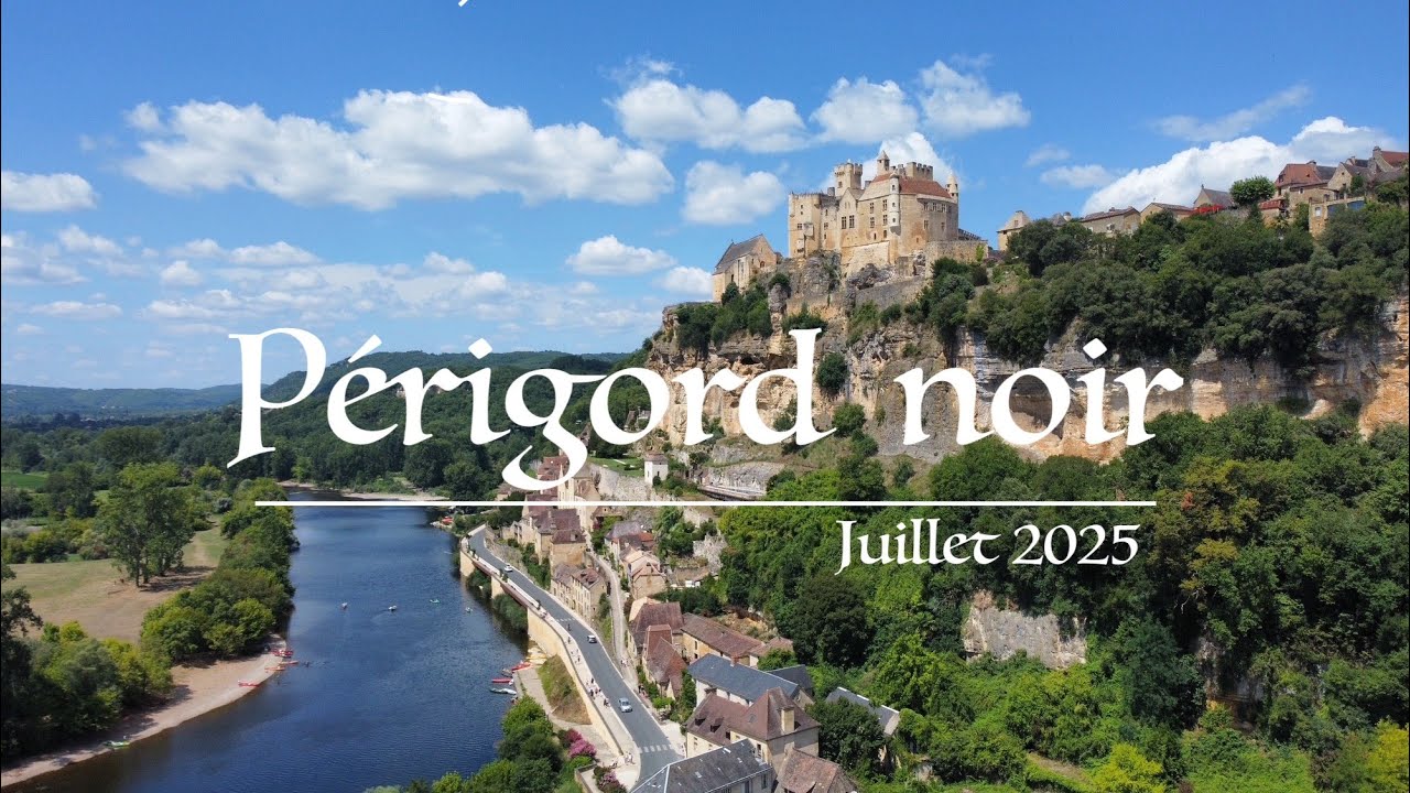 Périgord noir, Dordogne 🇫🇷  Juillet 2025 (drone DJI Mini2)