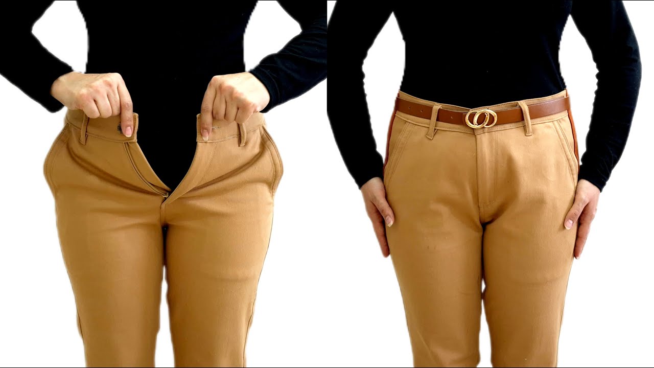 No One Told You This Trick to Make Your Linen Pants 12cm Bigger 🤩✨️