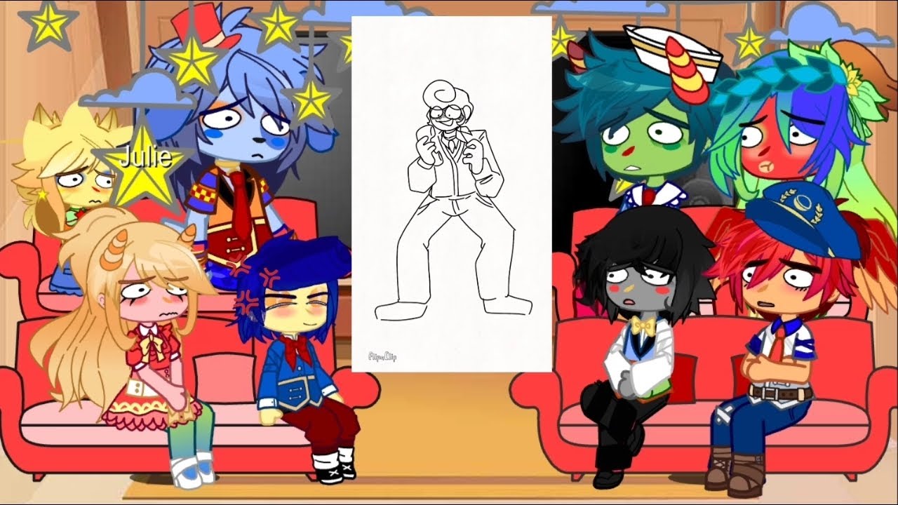 Welcome home react to wally/gacha life (my au)