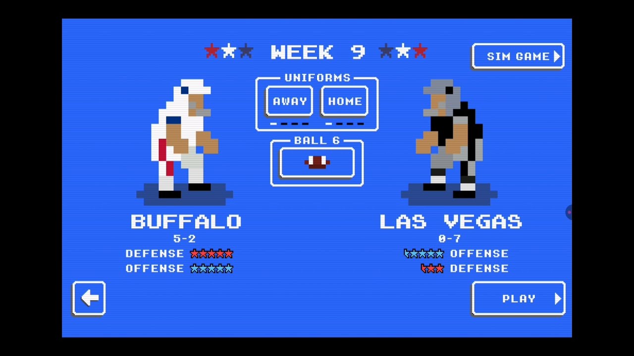Retro Bowl Extreme! Las Vegas vs Buffalo | Turnover Chaos, Missed FG, 32–30 Loss
