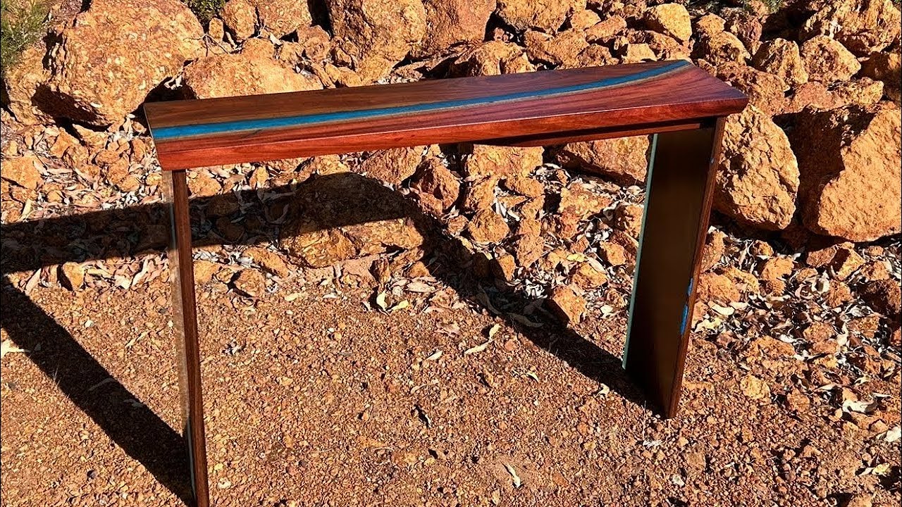 Part 3 jarrah hall table (finished)