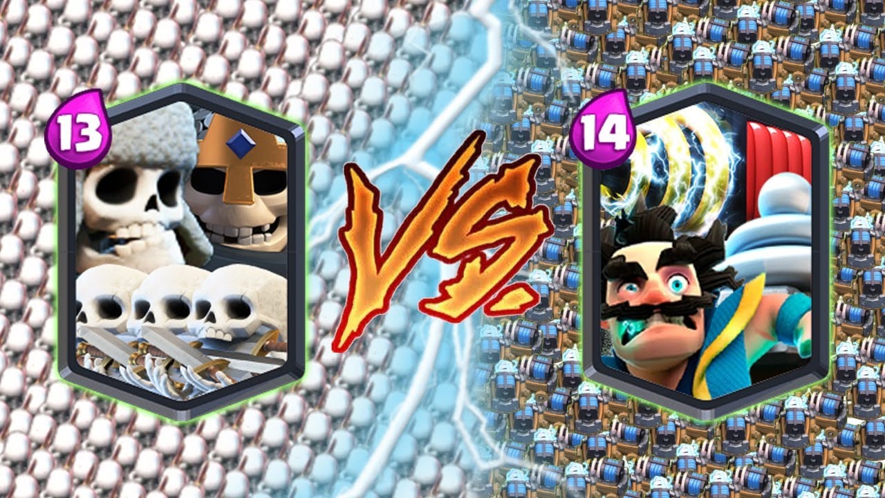 SKELETONS TEAM 🆚 ELECTRIC TEAM - 3v3