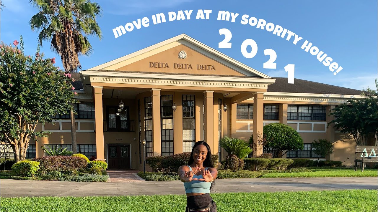 SORORITY HOUSE MOVE IN VLOG 2021