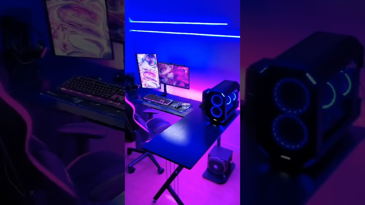 The Antec Dark Cube fits so well in this Setup 🙈