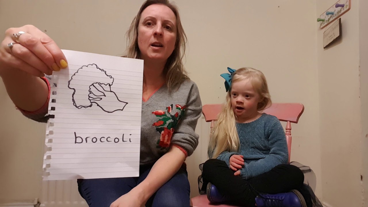 Makaton for 'Broccoli'