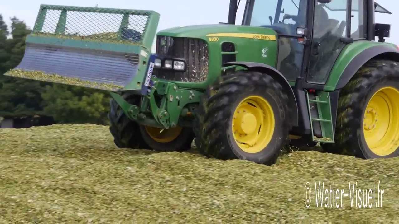 Réalisation d'un Silo couloir d' Ensilage de maïs