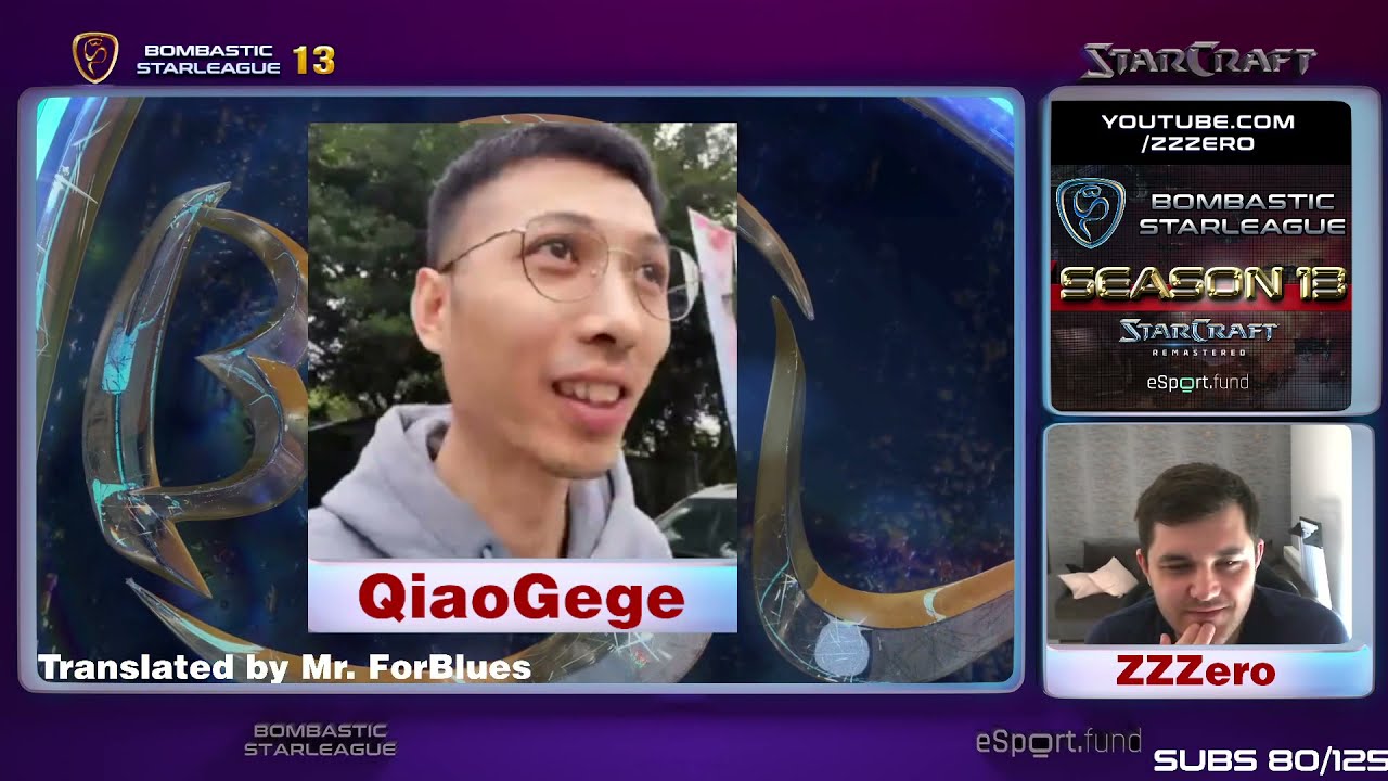 Exclusive Interview with QiaoGege - Best Chinese StarCraft Remastered Protoss Seeded Into BSL 13