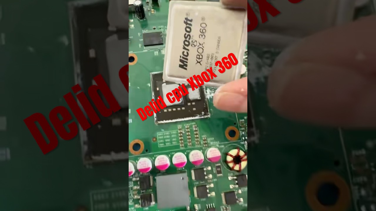 Delid Xbox 360 
