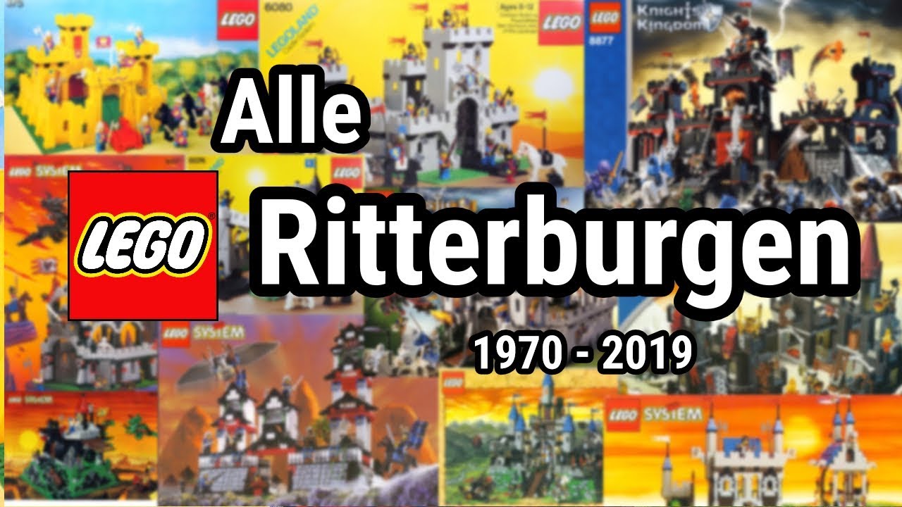 Alle LEGO Ritterburgen! (1970-2019) | Castle, Kingdoms, System | Brickstory