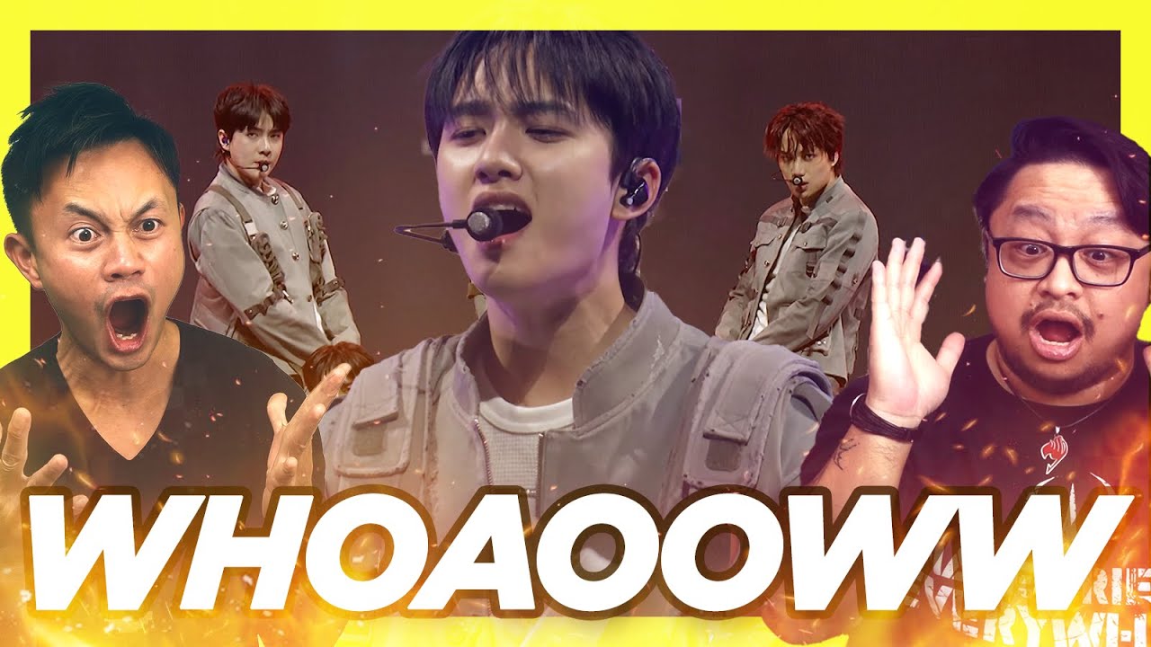 Реакция на песни EXO «Wolf», «Monster», «The Eve», «Love Shot», «Growl» и «Back it Up» на MMA 2025.