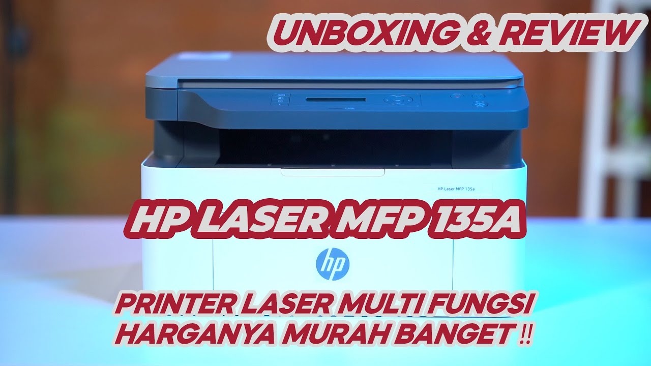 Printer HP LASER MFP 135A, Multifungsi Bikin Kerjaan Kantor Lebih Efisien‼️