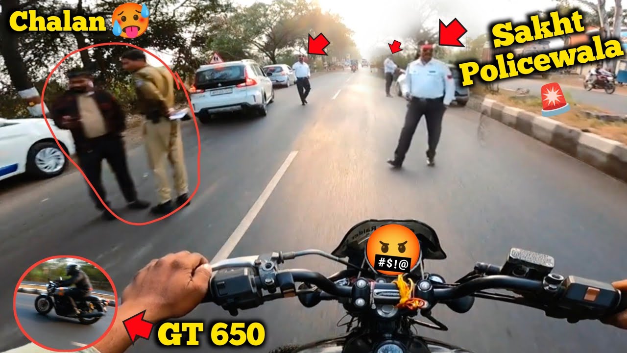 Rishwat Khane Wali Karpted Poolis🚨// Chalan Kat Diya🤬// #viral 
