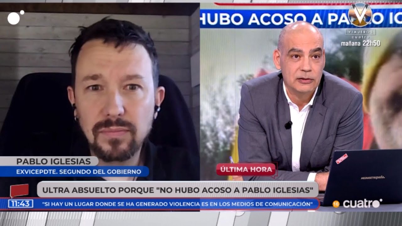 Tensi&oacute;n entre Pablo Iglesias y Nacho Abad