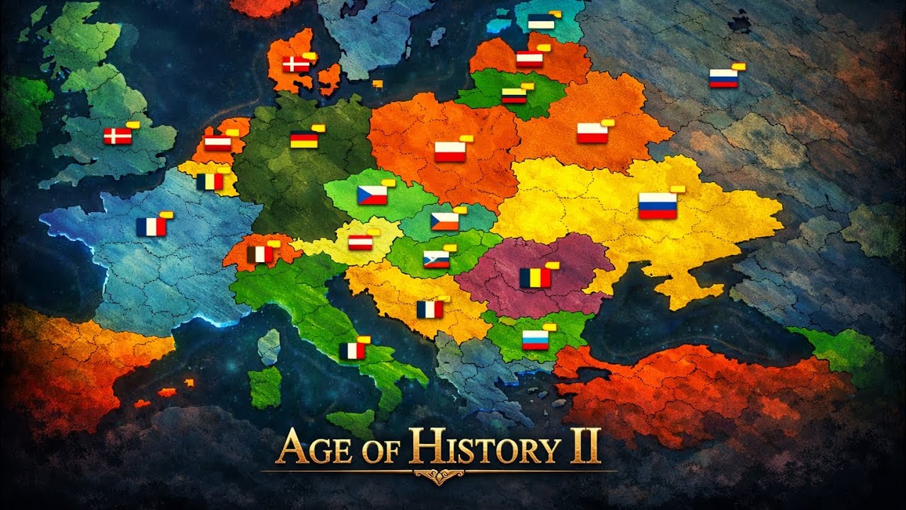 Mapa 300 prowincji w Age of History II?