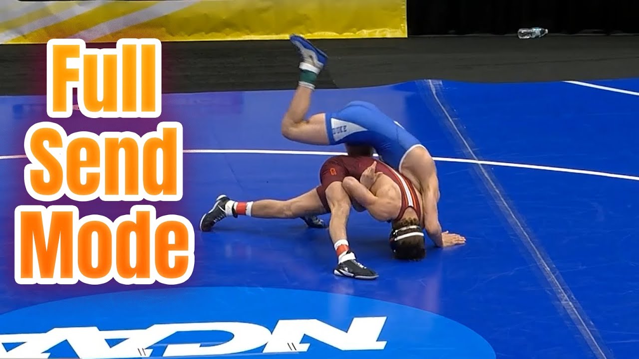 Full Send Mode Engaged - Bryce Andonian's Electrifying College Wrestling Highlight