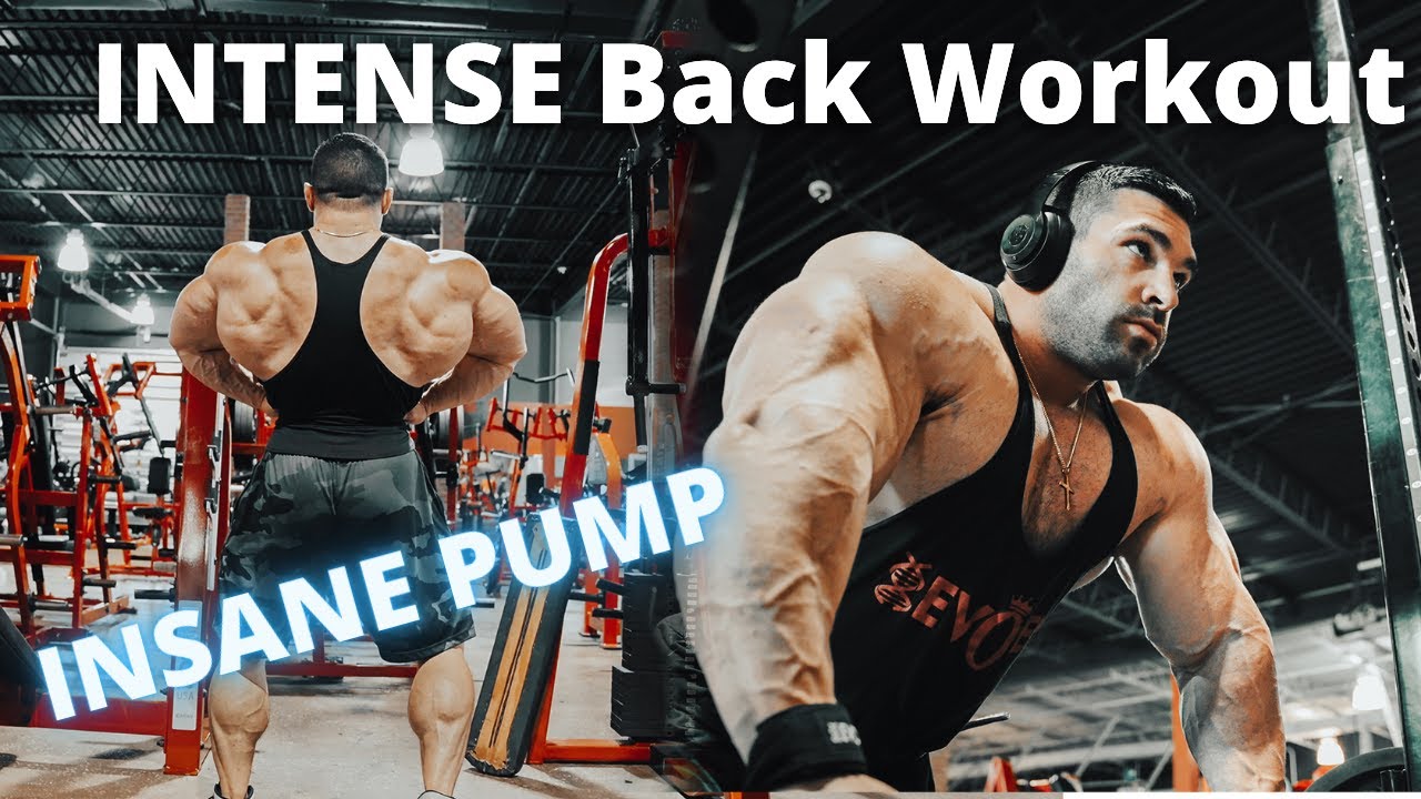 Intense Back Workout! | 212 Mr. Olympia Derek Lunsford