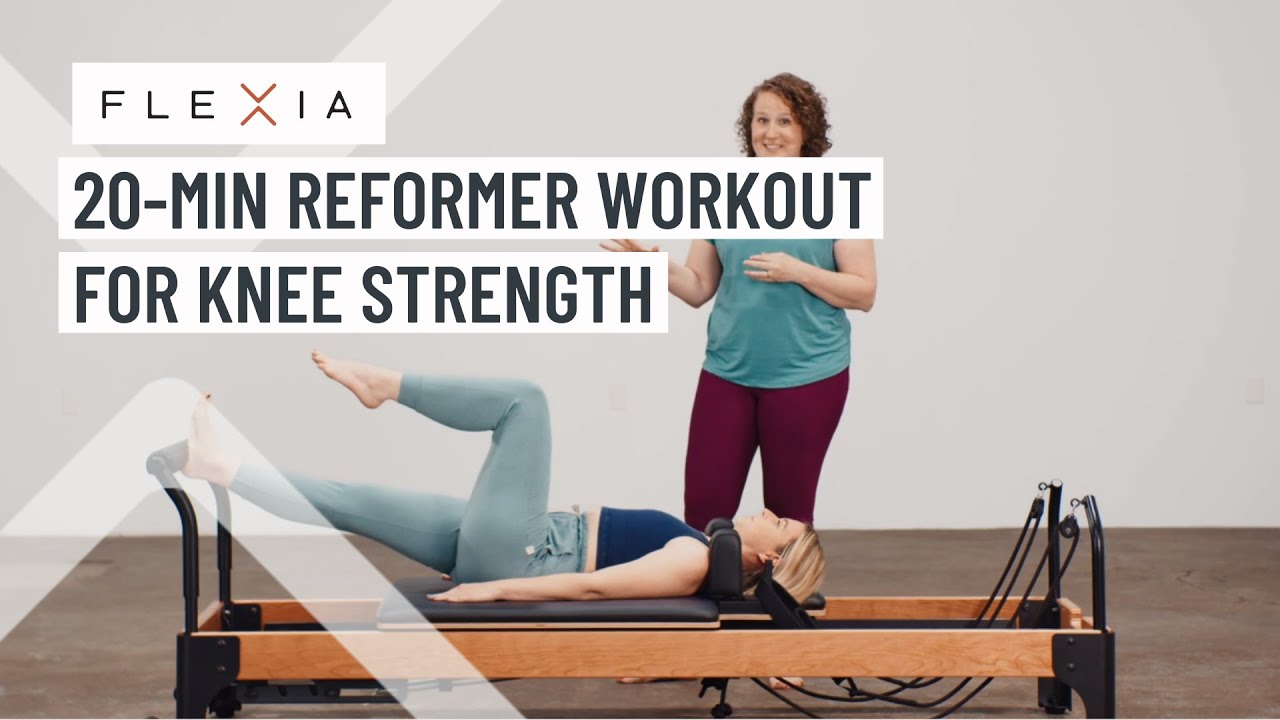 20-minute Pilates Reformer Workout for Knee Strength