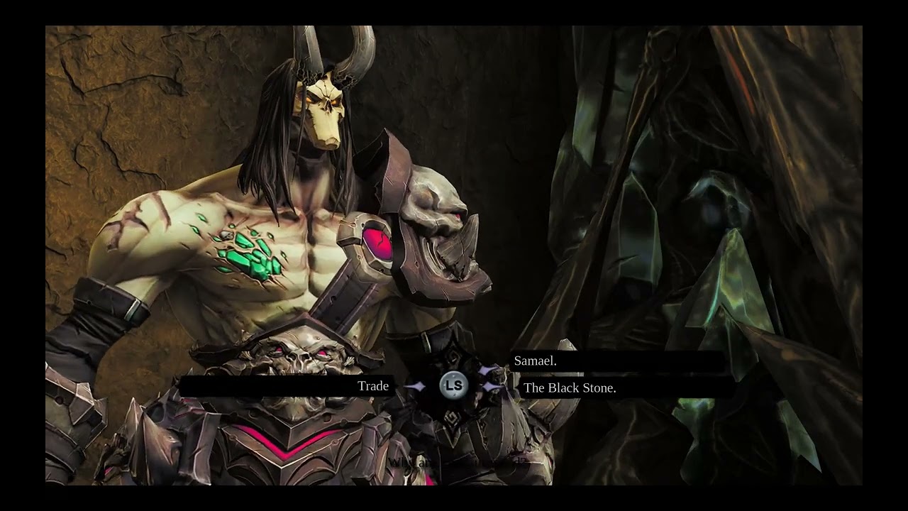 Darksiders 2 Deathinitive Edition | Death Reuniting And Speaking With Ostegoth At Shadow's Edge