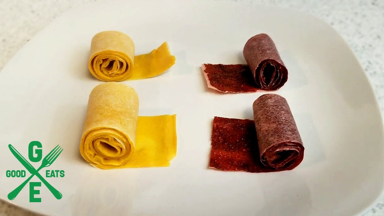 How To Make Homemade Fruit Roll-Ups