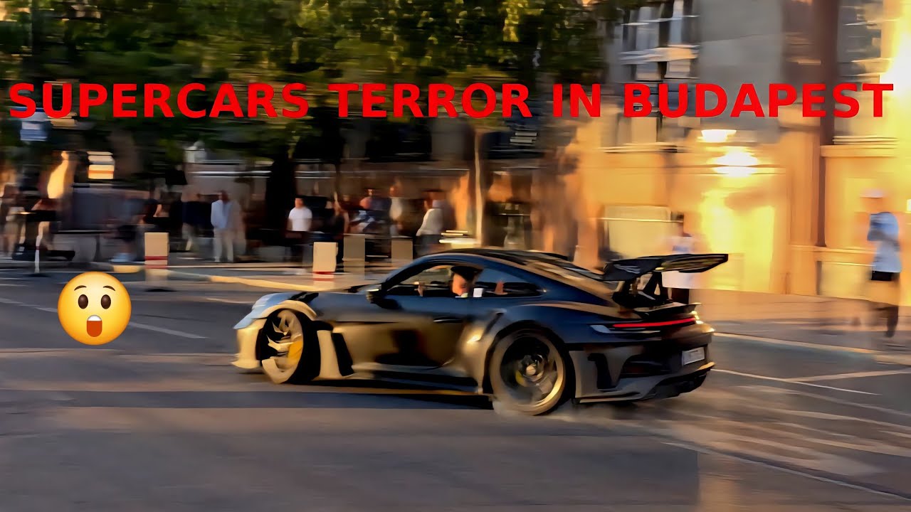 ZERO2RALLY SUPERCARS GO CRAZY IN THE CITY (ILLEGAL BURNOUTS DRIFT BRUTAL EXHAUST/REVVING SOUND)