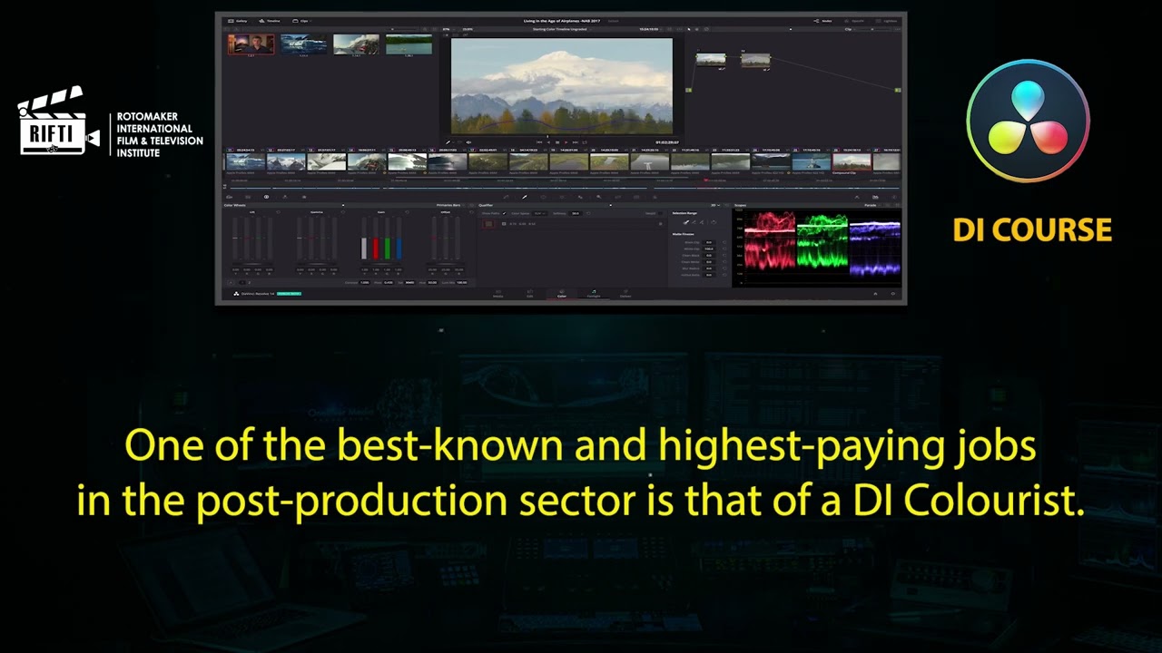 DI Color Grading Course || RIFTI Film School ||