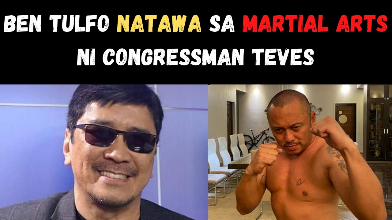 BEN TULFO NATAWA SA MARTIAL ARTS NI CONGRESSMAN