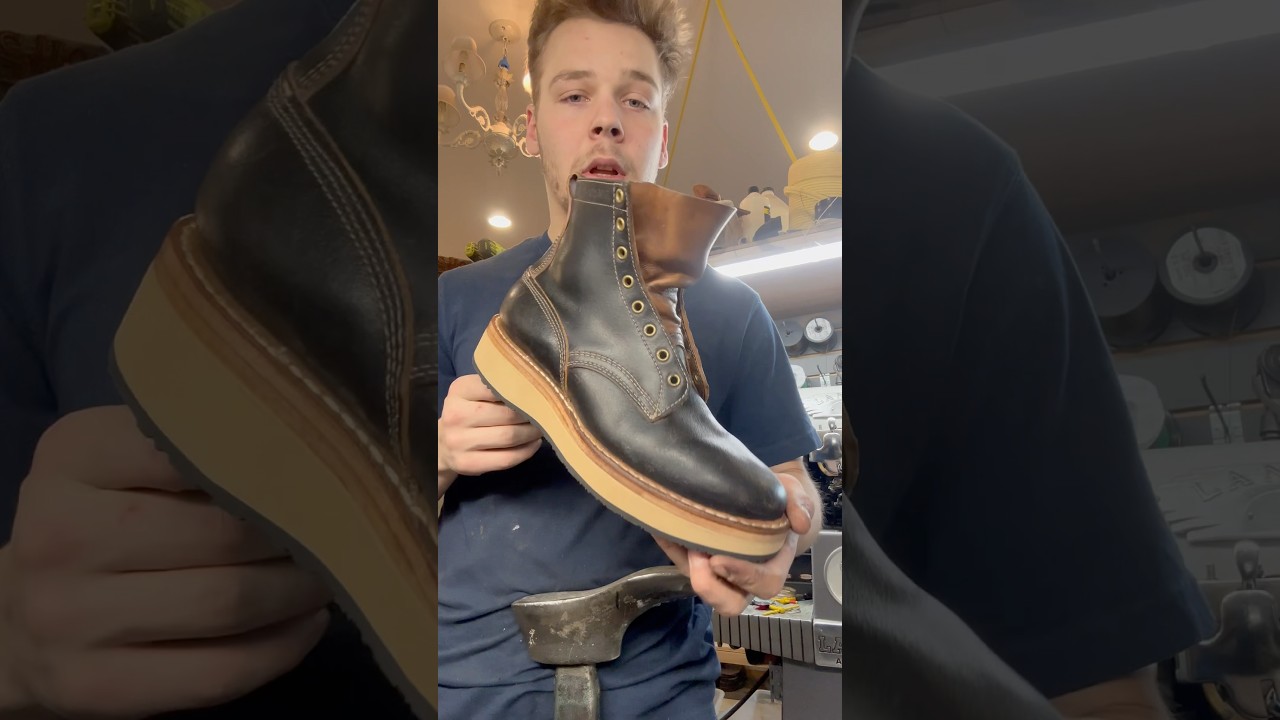 Combine the comfort of a wedge sole with the durability of a rubber sole with our double sole