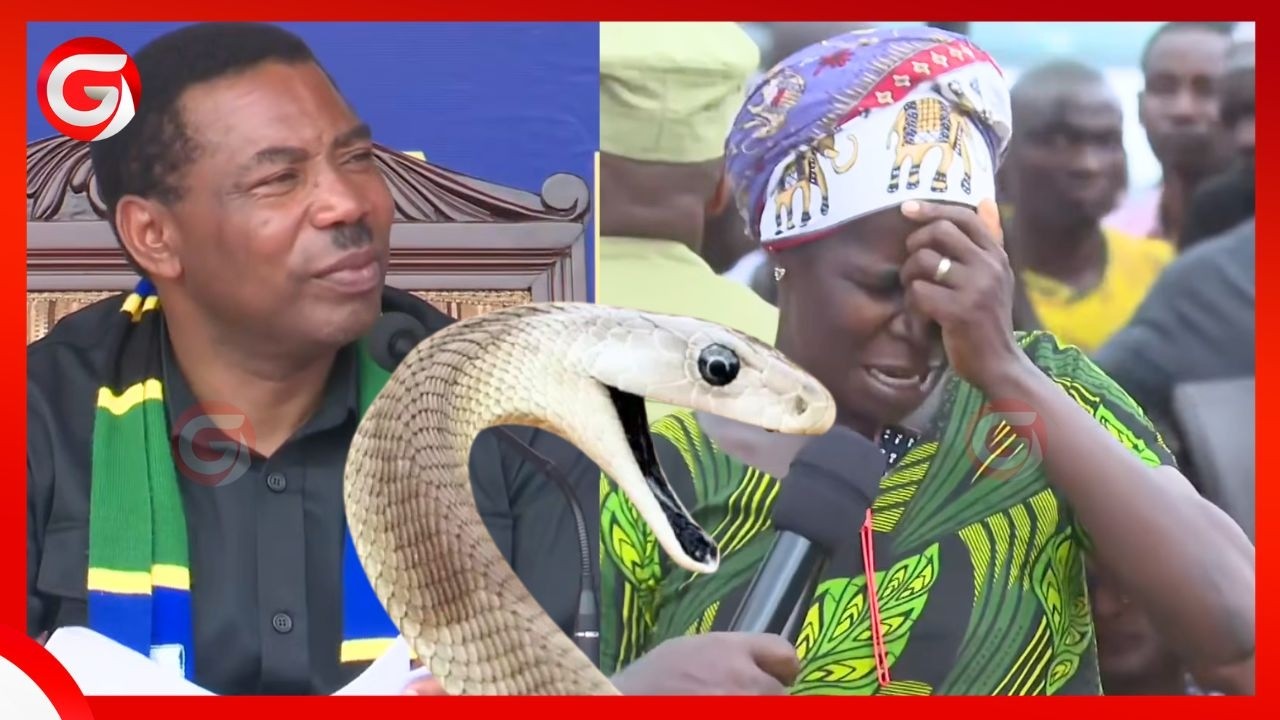 NYOKA AIBUKA GHAFLA MKUTANONI MAMA AKIWASHTAKI WAKWE SUMBAWANGA KUMUUA MTOTO na KUMZIKA KIMYA KIMYA